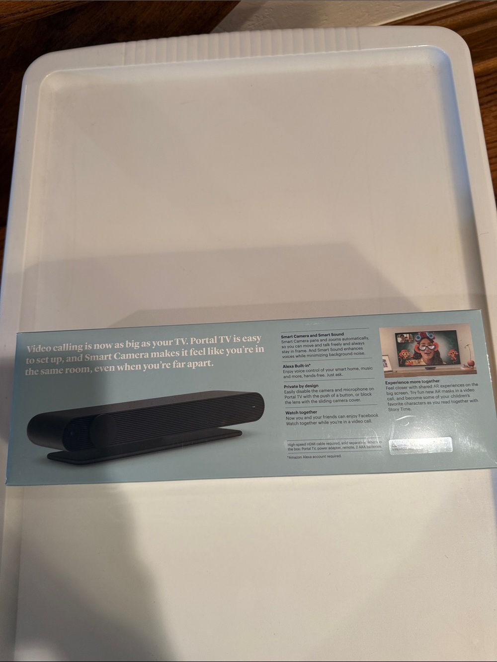 Portal TV Smart Video Calling Display - White - Picture 3 of 3
